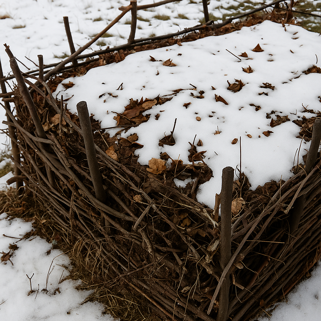 Composting in Winter – how to do it when it freezes