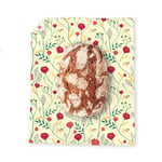 Beeswax wrap - XL, Flowers, 1 pc
