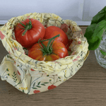 Bienenwachsbeutel - XL, Blumchen, 1 Stk.