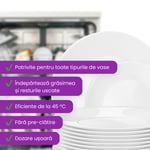 ECO pastile mașină de spălat vase All-in-one – 5 x 30 buc, fără parfum