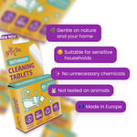 ECO bathroom cleaning tablet – 1 pc, lemon