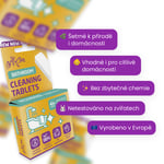 ECO čisticí tablety do koupelny – 4 ks, citron
