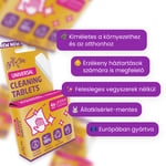 Kezdőcsomag - univerzális tisztítótabletták 4 db + flakon