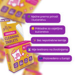 ECO univerzalne tablete za čišćenje – 4 kom, naranča