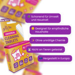 Starterpaket - Universal-Reinigungstabletten 4 Stk. + Flasche