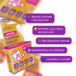 ECO univerzální čisticí tablety – 4 ks, pomeranč