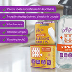 ECO tablete de curățare pentru bucătărie – 4 buc., portocală