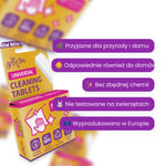 EKO uniwersalne tabletki do czyszczenia – 4 szt., zapach pomarańczowy