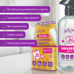 EKO uniwersalne tabletki do czyszczenia – 4 szt., zapach pomarańczowy