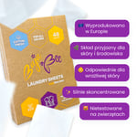 Listki do prania BajaBee - Cotton Fresh, 48 prań
