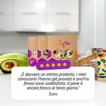 Sacchetto in cera d'api - XL, Fiori, 1 pz.