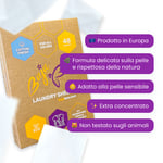 Detersivo in fogli BajaBee - Cotton Fresh, 48 lavaggi