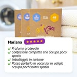 Detersivo in fogli BajaBee - Cotton Fresh, 48 lavaggi