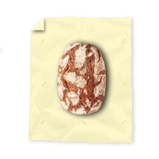 Voskový obrúsok - XL, Orange Dots, 1 ks