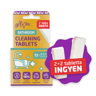 ECO fĂŒrdĆszobai tisztĂtĂłtabletta â 2+2 tabletta INGYEN