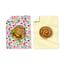 Beeswax wraps - 2 x M, Bloom & Orange Dots