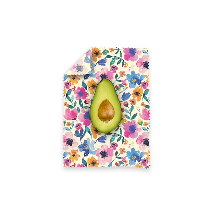 Beeswax wraps - S, Bloom, 1 pcs