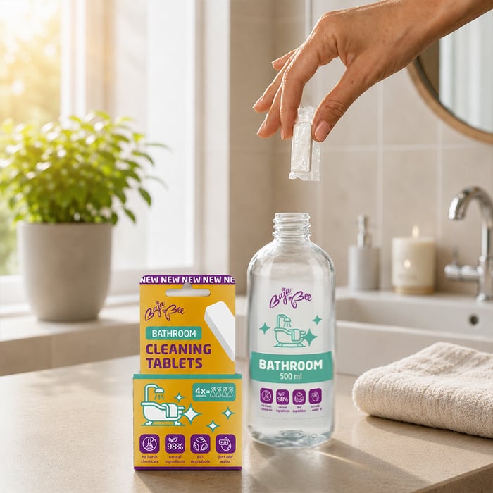 ECO bathroom cleaning tablet – 1 pc, lemon