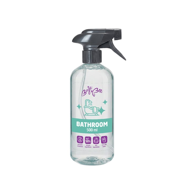 Starter pack – bathroom cleaning tablet 1 pc + bottle