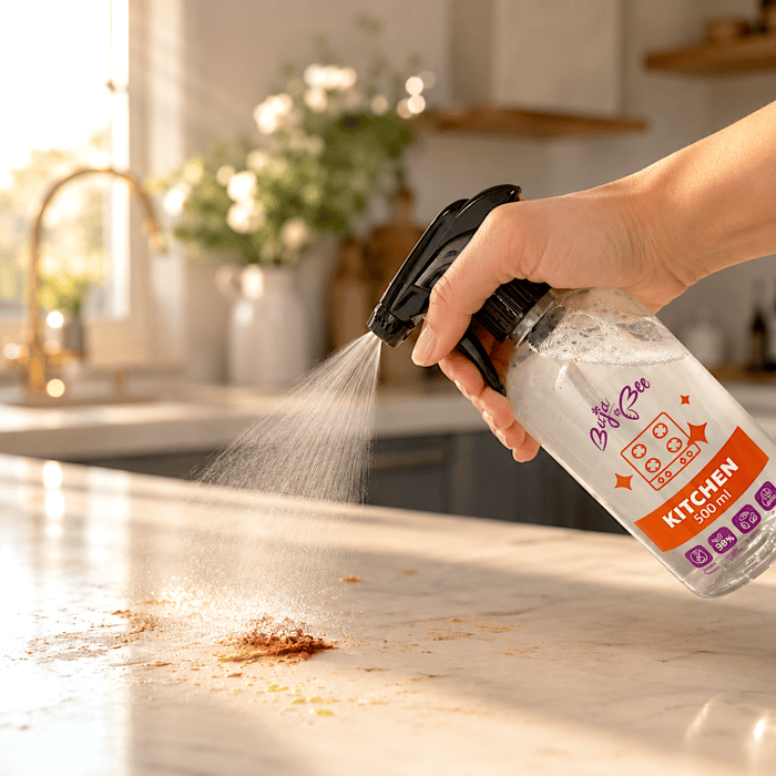 Starter pack – kitchen cleaning tablet 1 pc + Bottle