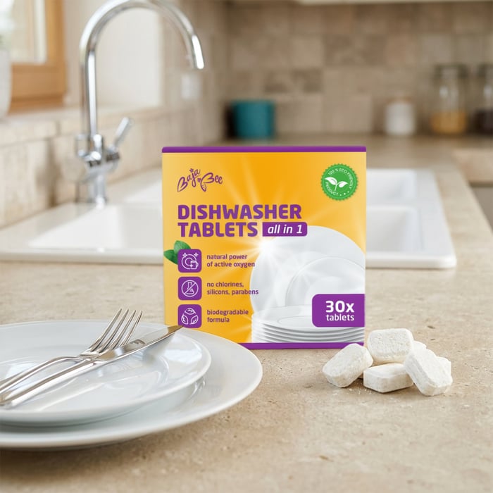 ECO tablety do myčky nádobí All-in-one – 5 x 30 ks, bez vůně