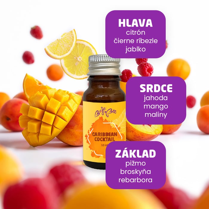 Vzorka parfému na pranie - Caribbean Cocktail, 10 ml