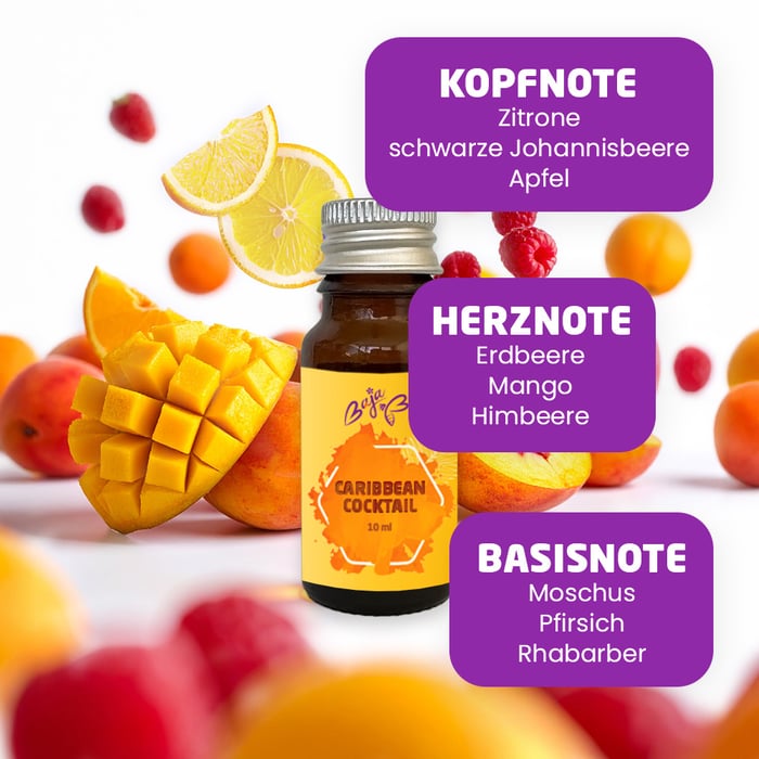 Probe von Wäscheparfüm - Caribbean Cocktail, 10 ml