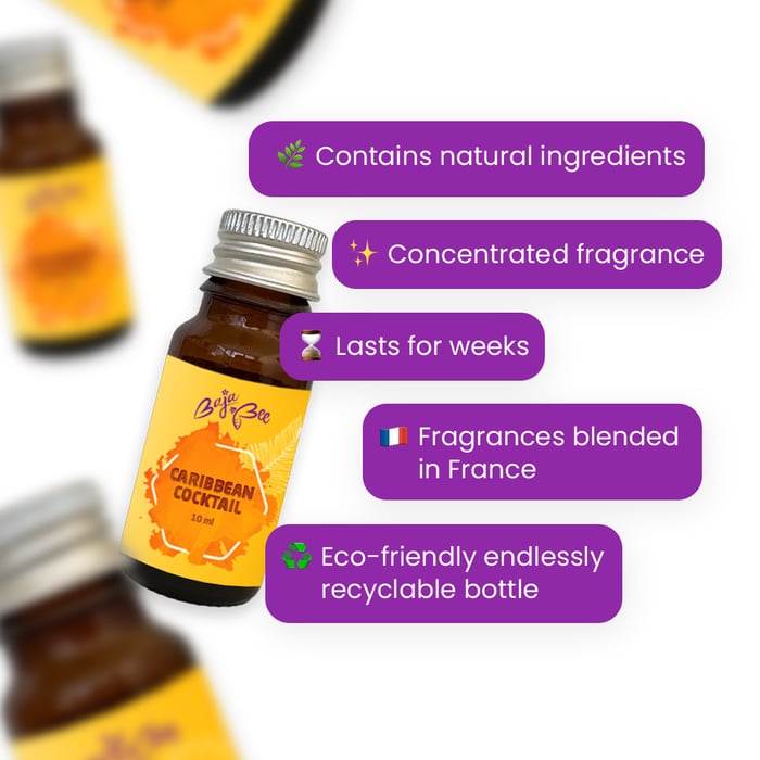 Sample of Laundry Perfume - Caribbean Cocktail, 10 ml