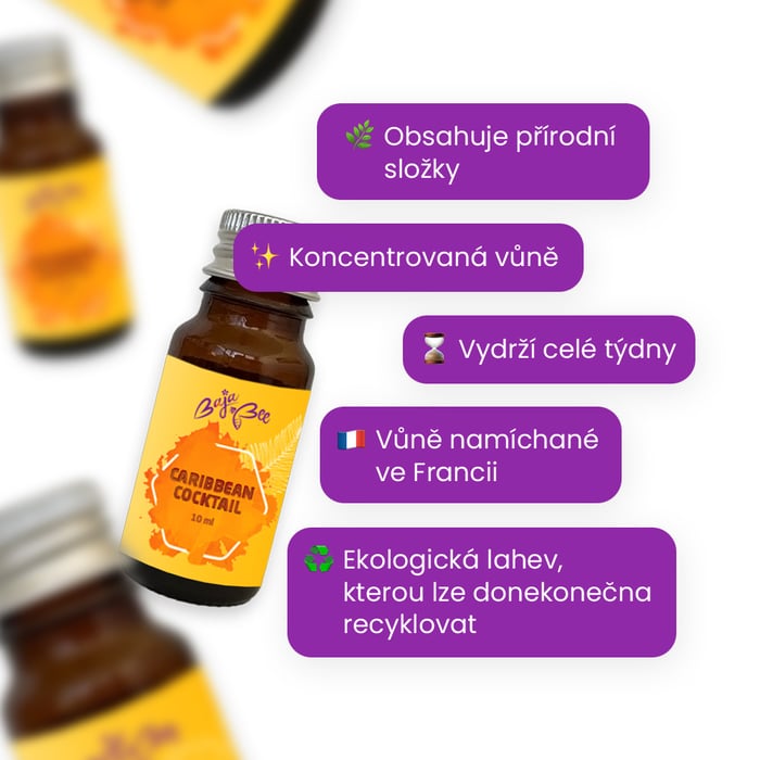 Vzorek parfému na praní - Caribbean Cocktail, 10 ml