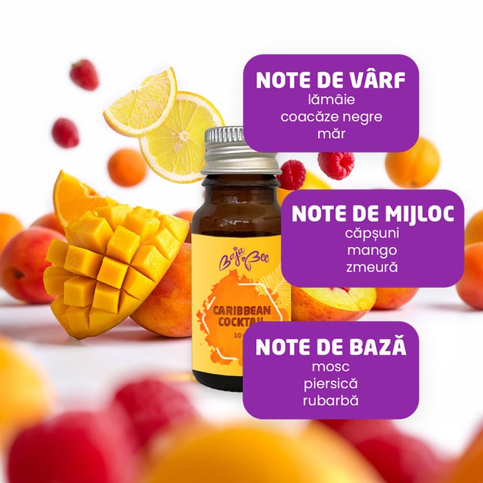 Mostră de parfum de rufe - Caribbean Cocktail, 10 ml