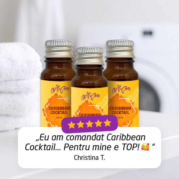 Mostră de parfum de rufe - Caribbean Cocktail, 10 ml
