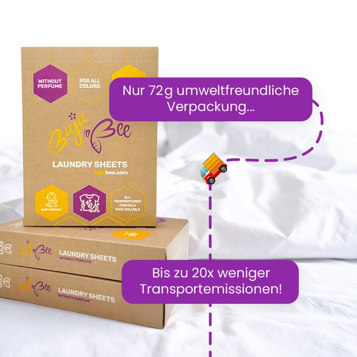 Waschstreifen BajaBee - 5 x 48 Waschgänge