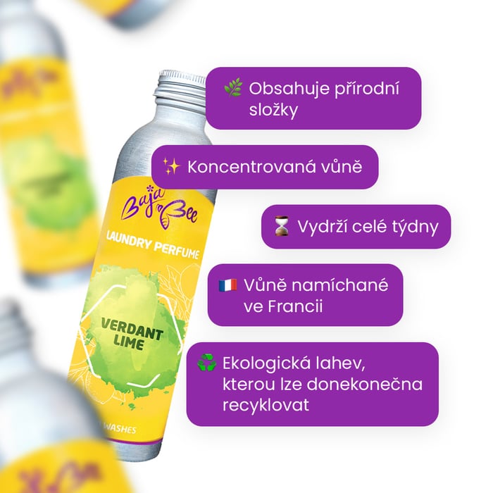 Parfém na praní - Verdant Lime, 250 ml, 50 praní
