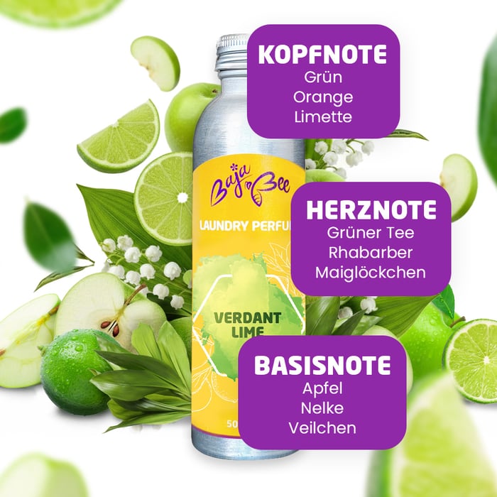 Wäscheparfüm - Verdant Lime, 250 ml, 50 Waschgänge