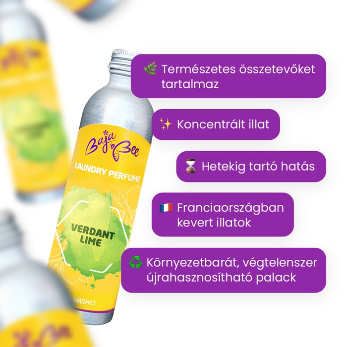 Mosóparfüm - Verdant Lime, 250 ml, 50 mosásra