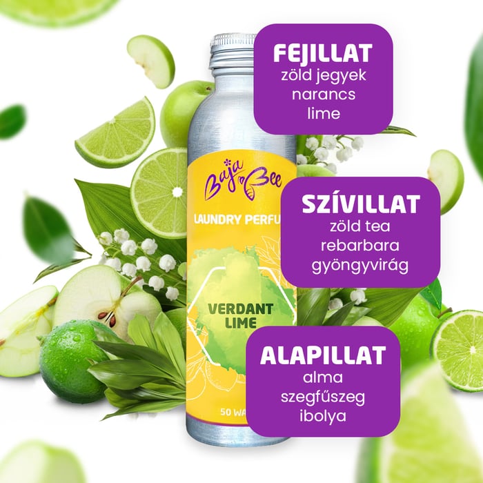 Mosóparfüm - Verdant Lime, 250 ml, 50 mosásra