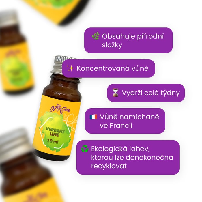 Vzorek parfému na praní - Verdant Lime, 10 ml