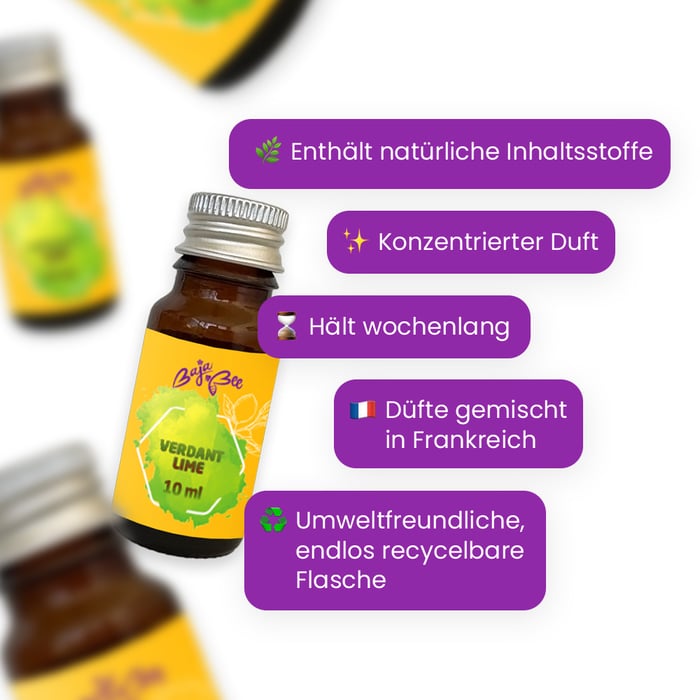 Probe von Wäscheparfüm - Verdant Lime, 10 ml