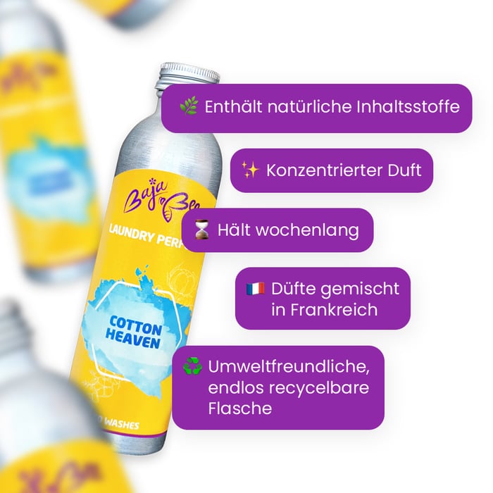 Wäscheparfüm - Cotton Heaven, 500 ml, 100 Waschgänge