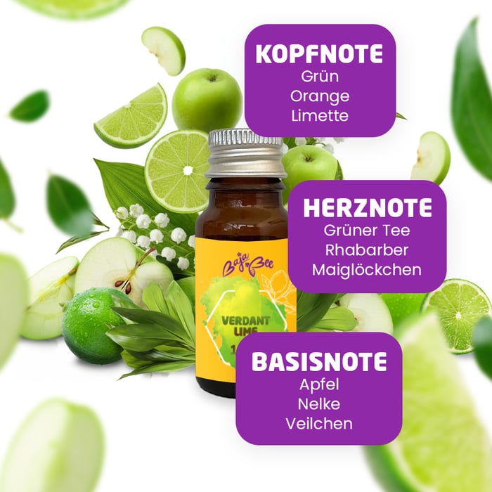 Probe von Wäscheparfüm - Verdant Lime, 10 ml