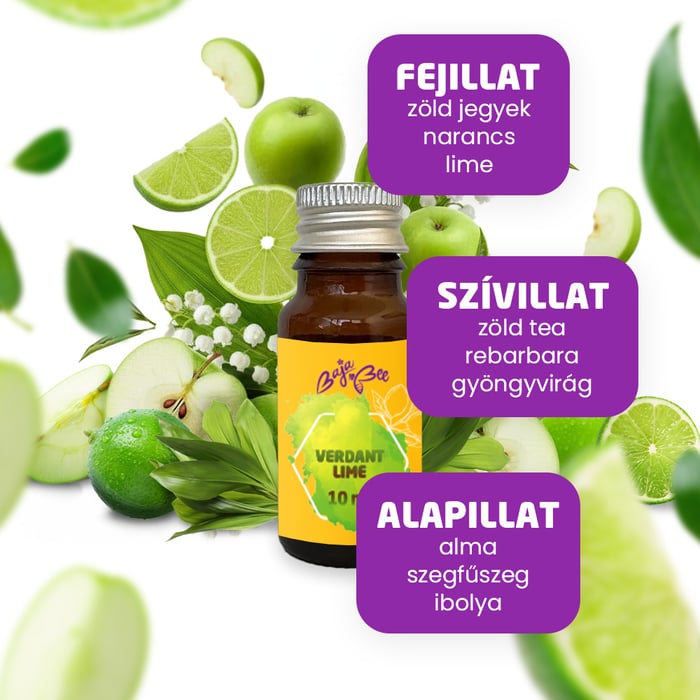 Mosóparfüm minta - Verdant Lime, 10 ml