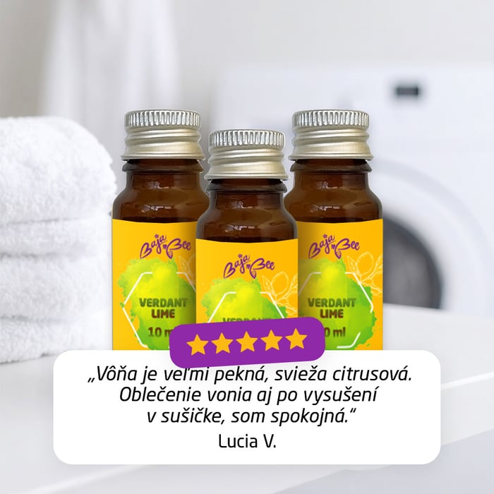 Vzorka parfému na pranie - Verdant Lime, 10 ml