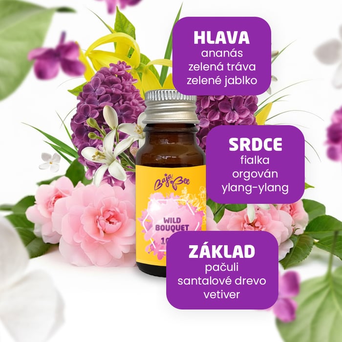 Vzorka parfému na pranie - Wild Bouquet, 10 ml
