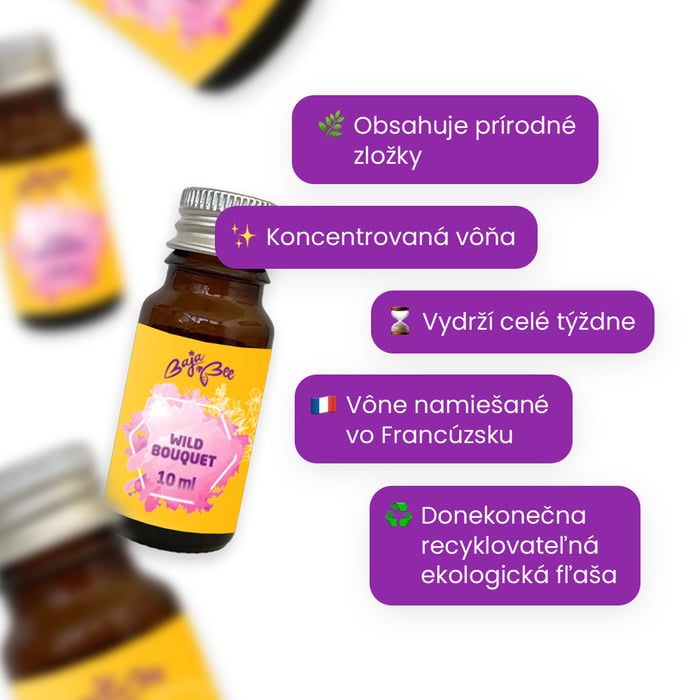 Vzorka parfému na pranie - Wild Bouquet, 10 ml