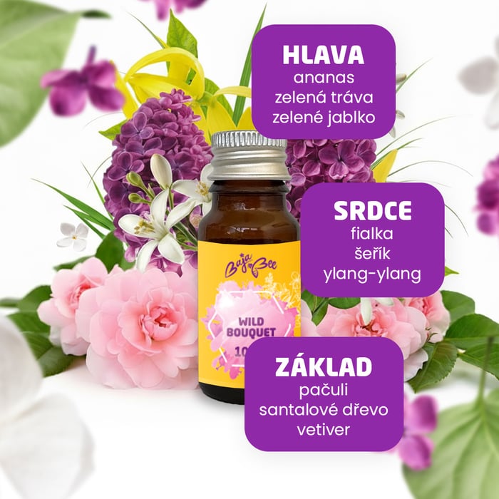 Vzorek parfému na praní - Wild Bouquet, 10 ml