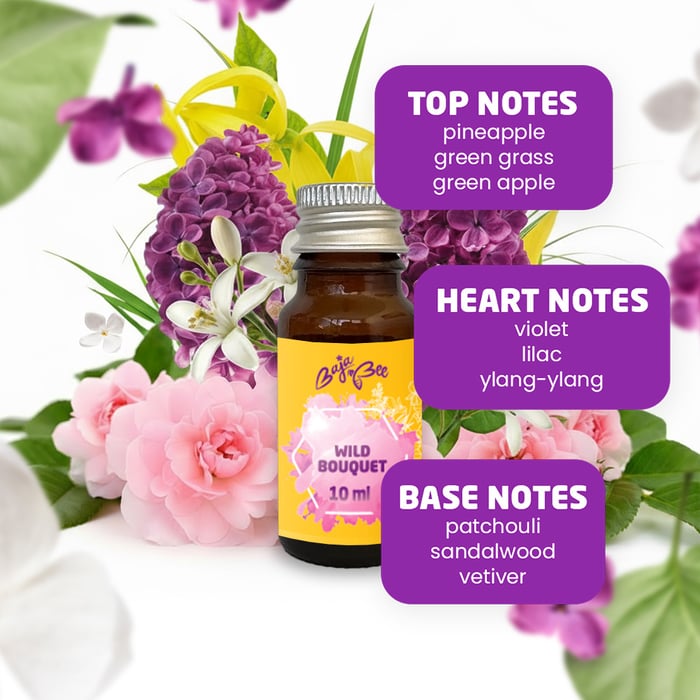 Sample of Laundry Perfume - Wild Bouquet, 10 ml