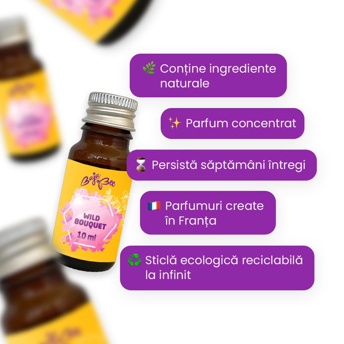 Mostră de parfum de rufe - Wild Bouquet, 10 ml