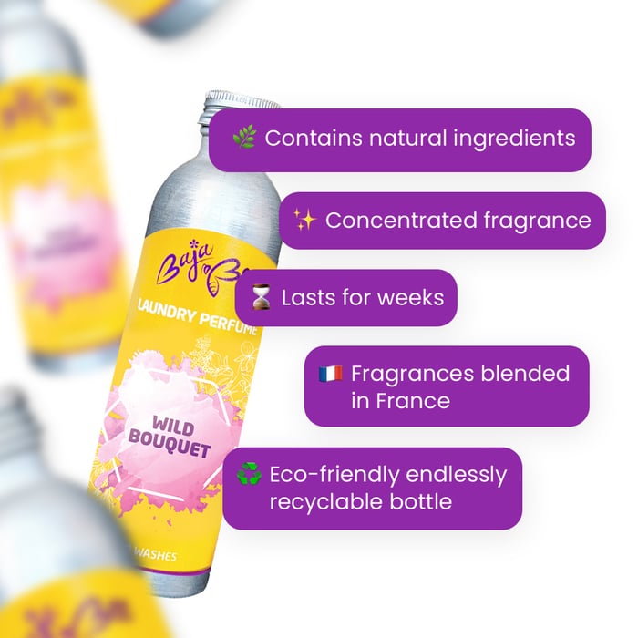 Laundry Perfume - Wild Bouquet, 500 ml, 100 Loads