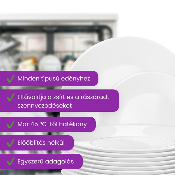 ECO mosogatógép tabletta All-in-one – 3 x 30 db, illatmentes
