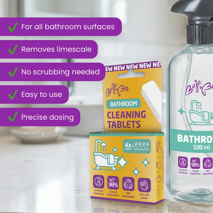 ECO bathroom cleaning tablet – 1 pc, lemon